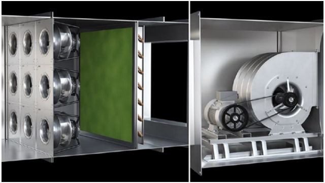 空調(diào)箱上用哪種離心風(fēng)機